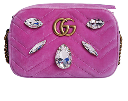 Marquise Crystal Mini GG Marmont, &pound;550, Front view